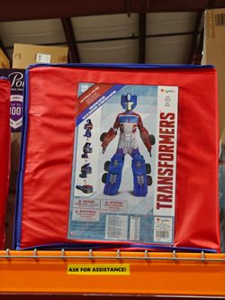 Transformers Optimus Kids Deluxe Converting Costume