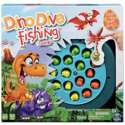 NEW Dino Dive Fishing Game, Board Game for Kids 