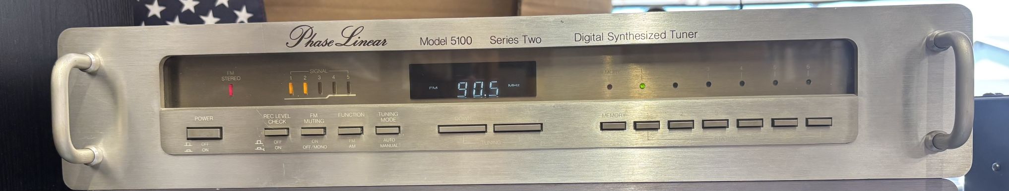 Phase Linear 5100 Series 2 AM FM Tuner
