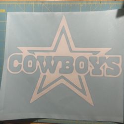 cowboys decal 