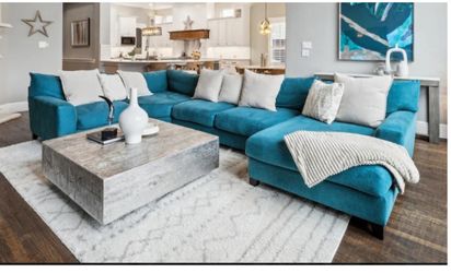 ✨ Jonathan Louis Custom Sectional– Designer Set