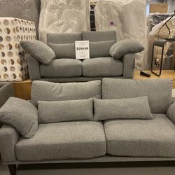 New Sofa And Loveseat Set