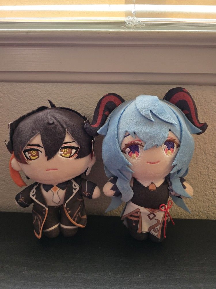 Genshin Impact Plushies