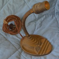Vintage Eagle Gooseneck Lamp