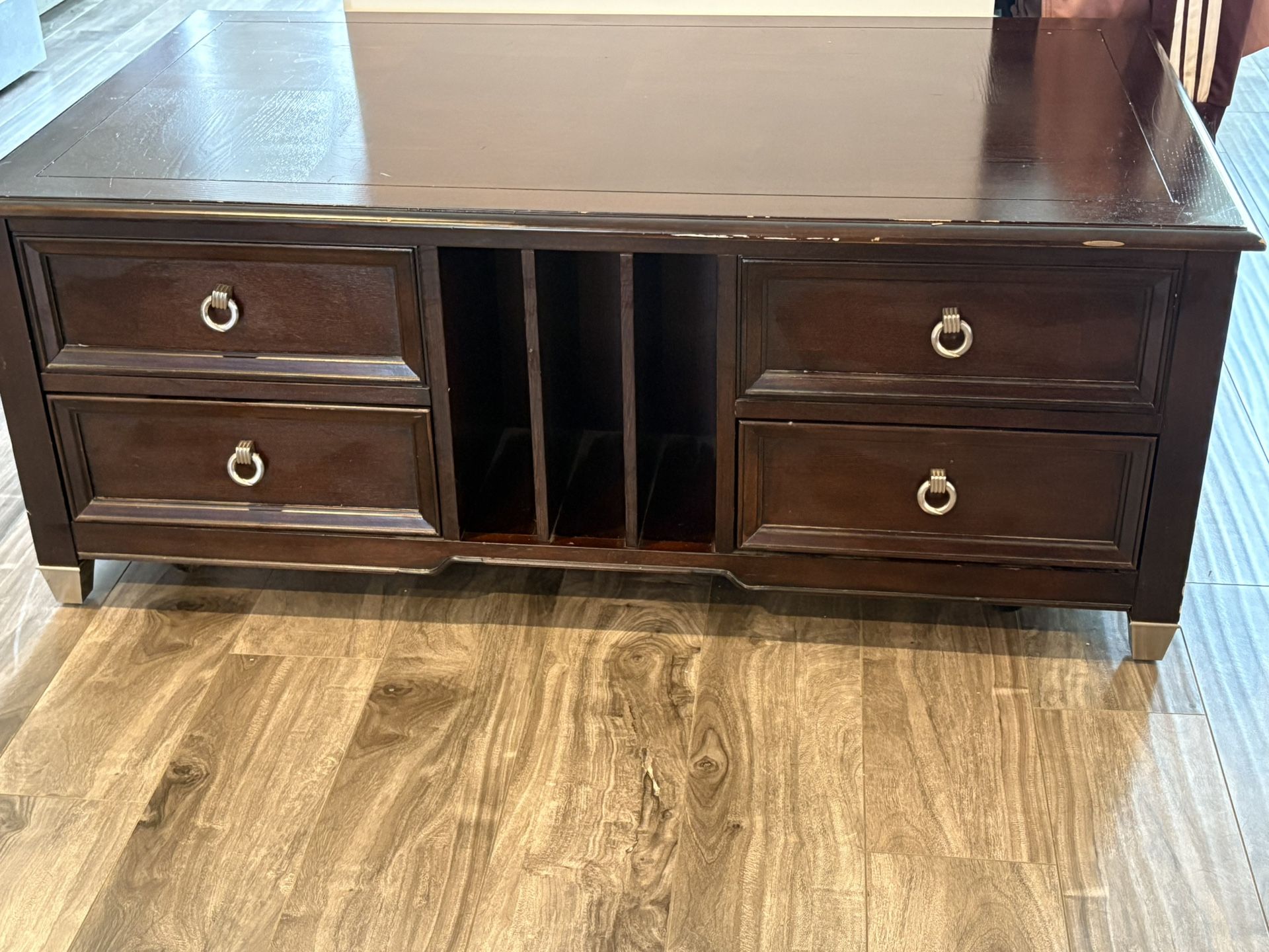 Used Solid Wood Coffee Table