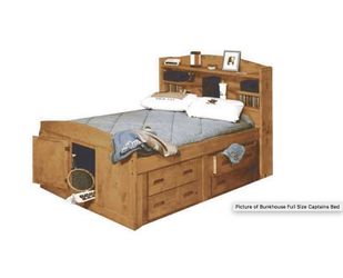 Full Size Captains Bed