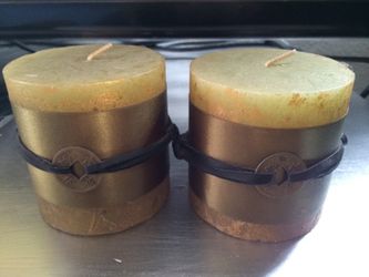Asian Chinese scented candles 2 pcs