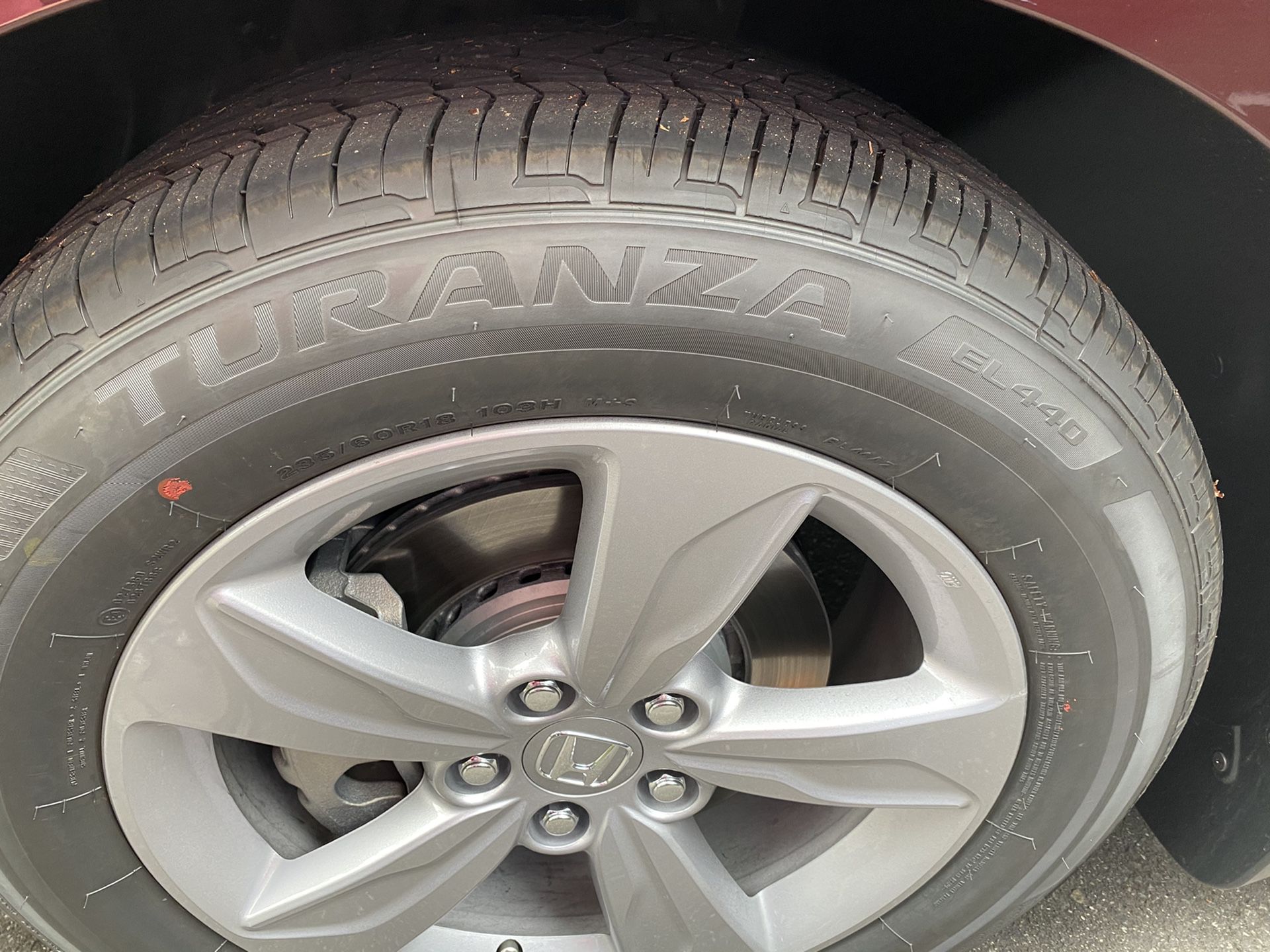 2020 Honda Odyssey Wheels and Tires - NEW
