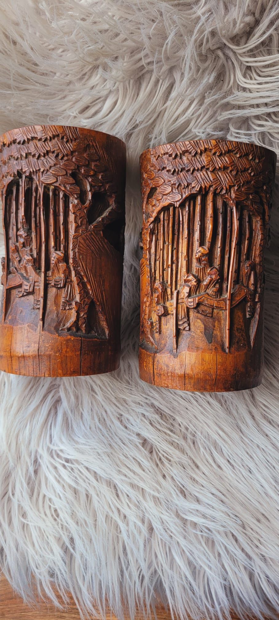 Antique Chinese Dry Flower Vases