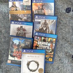 PS4 Games bundle 
