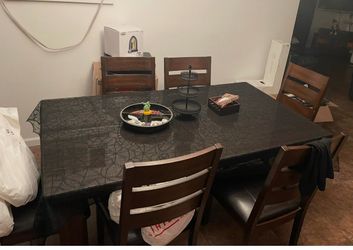Dinning table 6 chairs