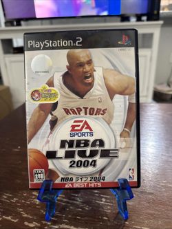 NBA Live 2004 Sony Playstation 2 PS2 Japanese Cib With Manual US Seller