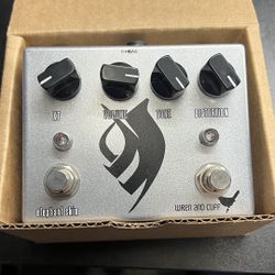 Wren and Cuff Elephant Skin Distortion/Fuzz Pedal – Boutique Guitar Effect