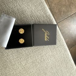 24k Gold Earrings 