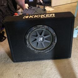 Kicker Comp 12in Subwoofer Speaker With Box