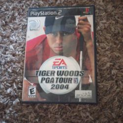 PS2 Tiger Wood Pga Tour 2004