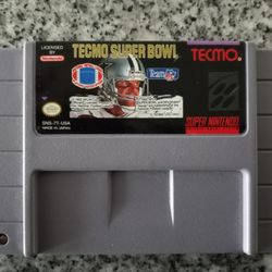 SNES Tecmo Super Bowl (Super Nintendo)