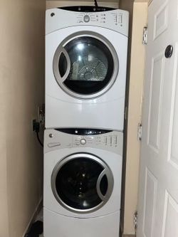 GE washer and dryer