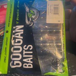 Googan Baits Fishing ONLY 4 IN PACK