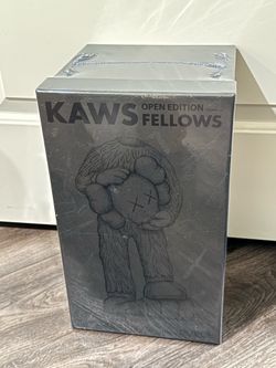 SEALED! Kaws Fellows Vinyl Figure in *Black