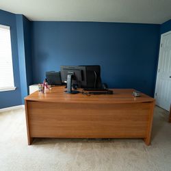 Office Combo - Desk, Bookcase, File Cabinet/credenza