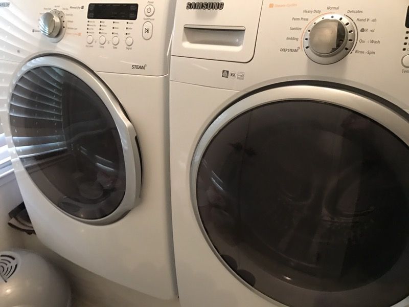 2012 samsung washer and dryer