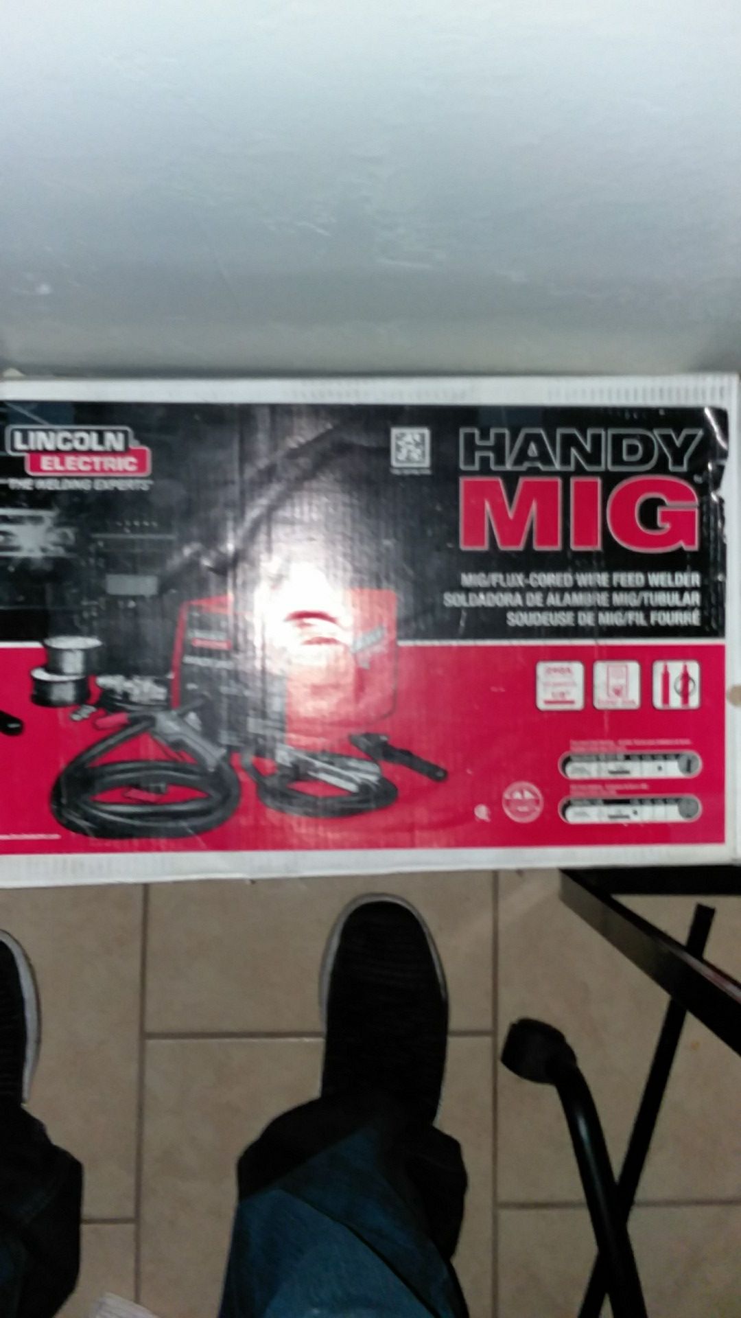 Lincoln electric handy MUG flux core welder