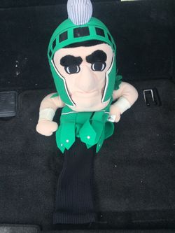 Michigan spartan golf headcover