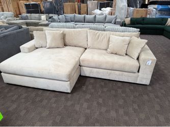 Cream super comfy sectional