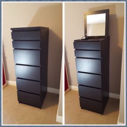 Ikea malm 6 drawer dresser
