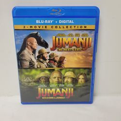 Jumanji (2 Movie Blu Ray Disc Set) 