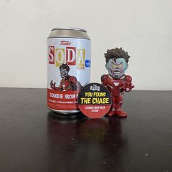 Funko Soda Zombie Iron Man Glow In The Dark Chase 