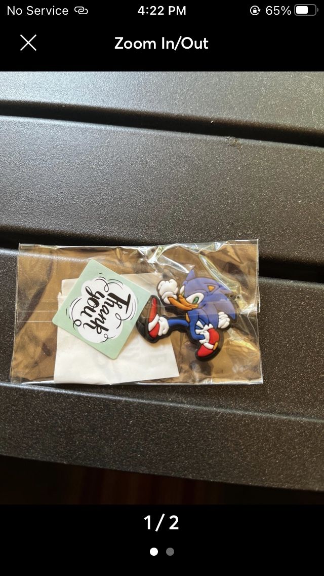 Small Sonic The Hedgehog Pin