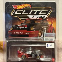Hot Wheels Rlc Elite 64 Advan Porche 911 Gt2 