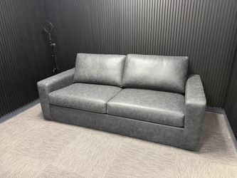Living Spaces charcoal Couch 