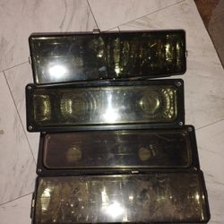88-95 GMC SIERRA SMOKED HEADLIGHT SET