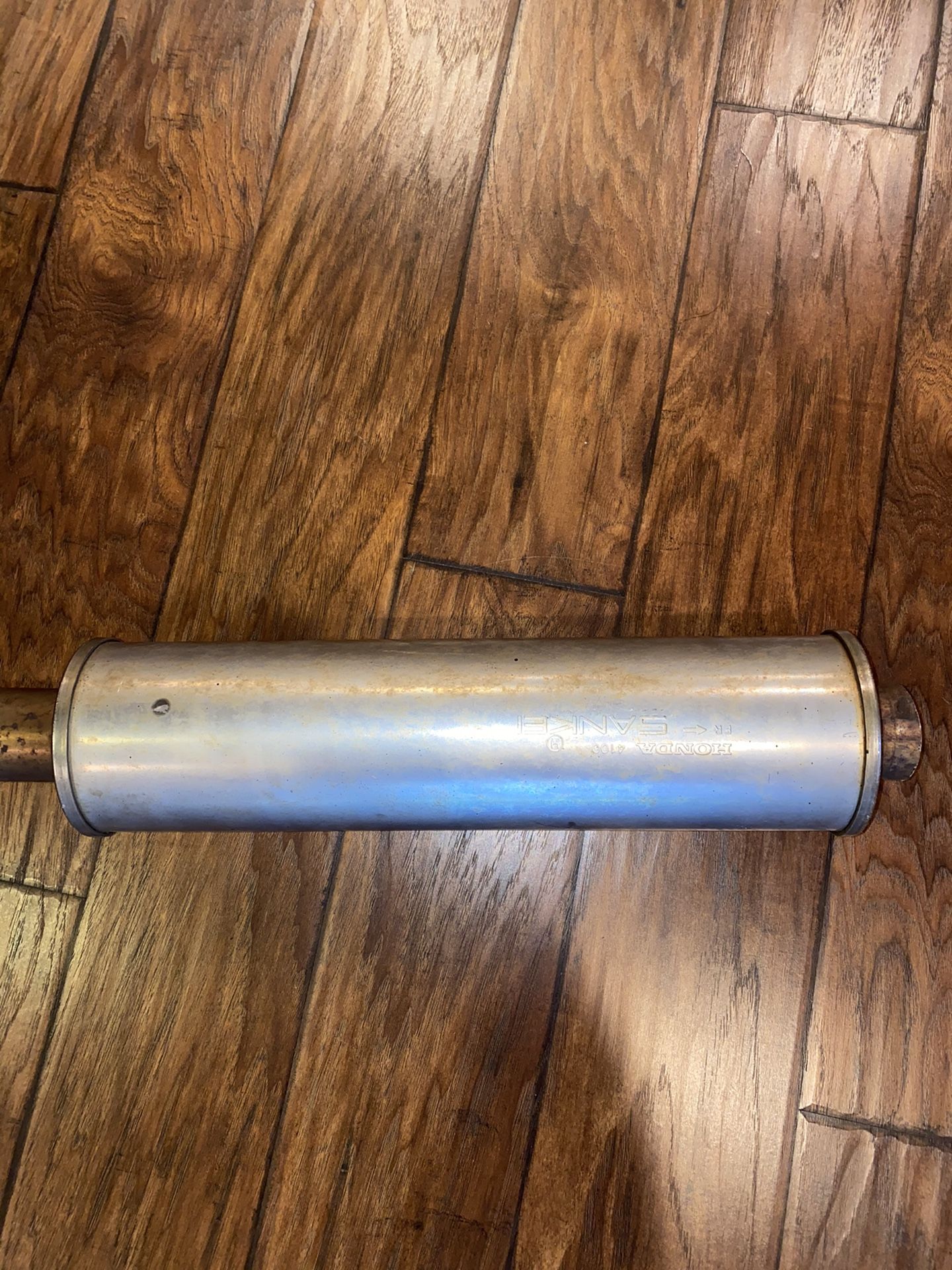 Acura Honda resonator exhaust