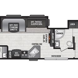 2021 Keystone Hideout Destination RV Trailer