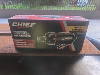 Chief professional 1/4 air straight die grinder