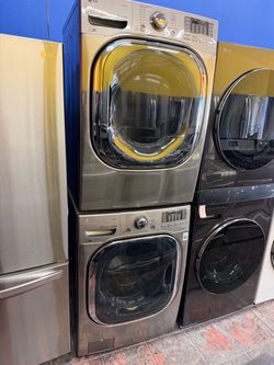 LG washer and dryer