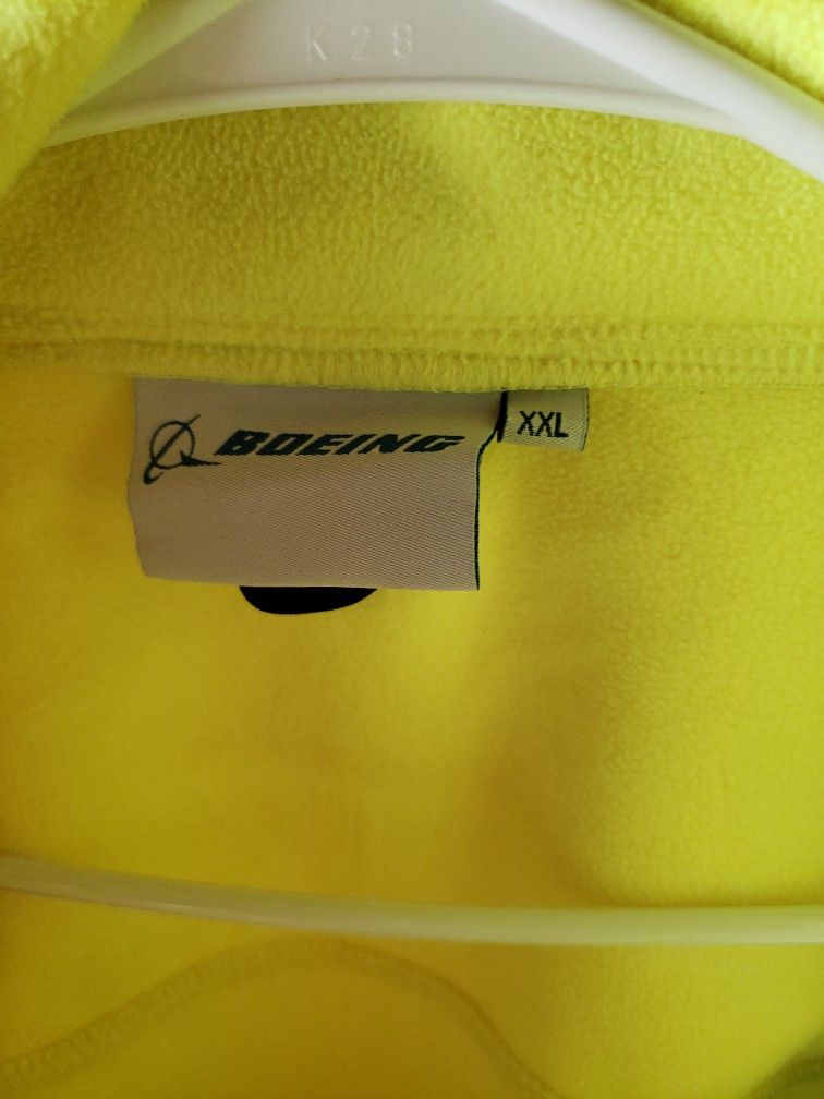 Boeing Reflective Fleece Waterproof Coat