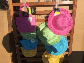 I have Easter sets baskets hats purses baby beds cribs and play pen play pen has a new mattress for the crib the bassinet also has a new mattress the