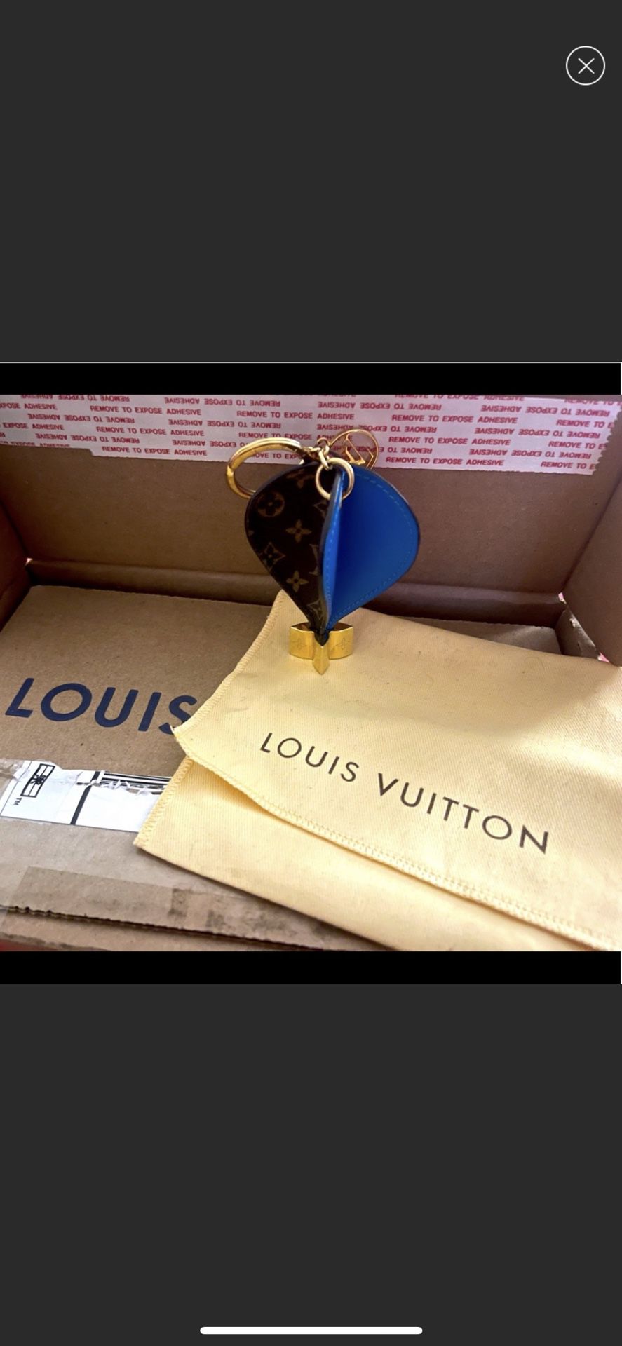 Louis Vuitton HOT Air Balloon bag charm.. Rare Item !