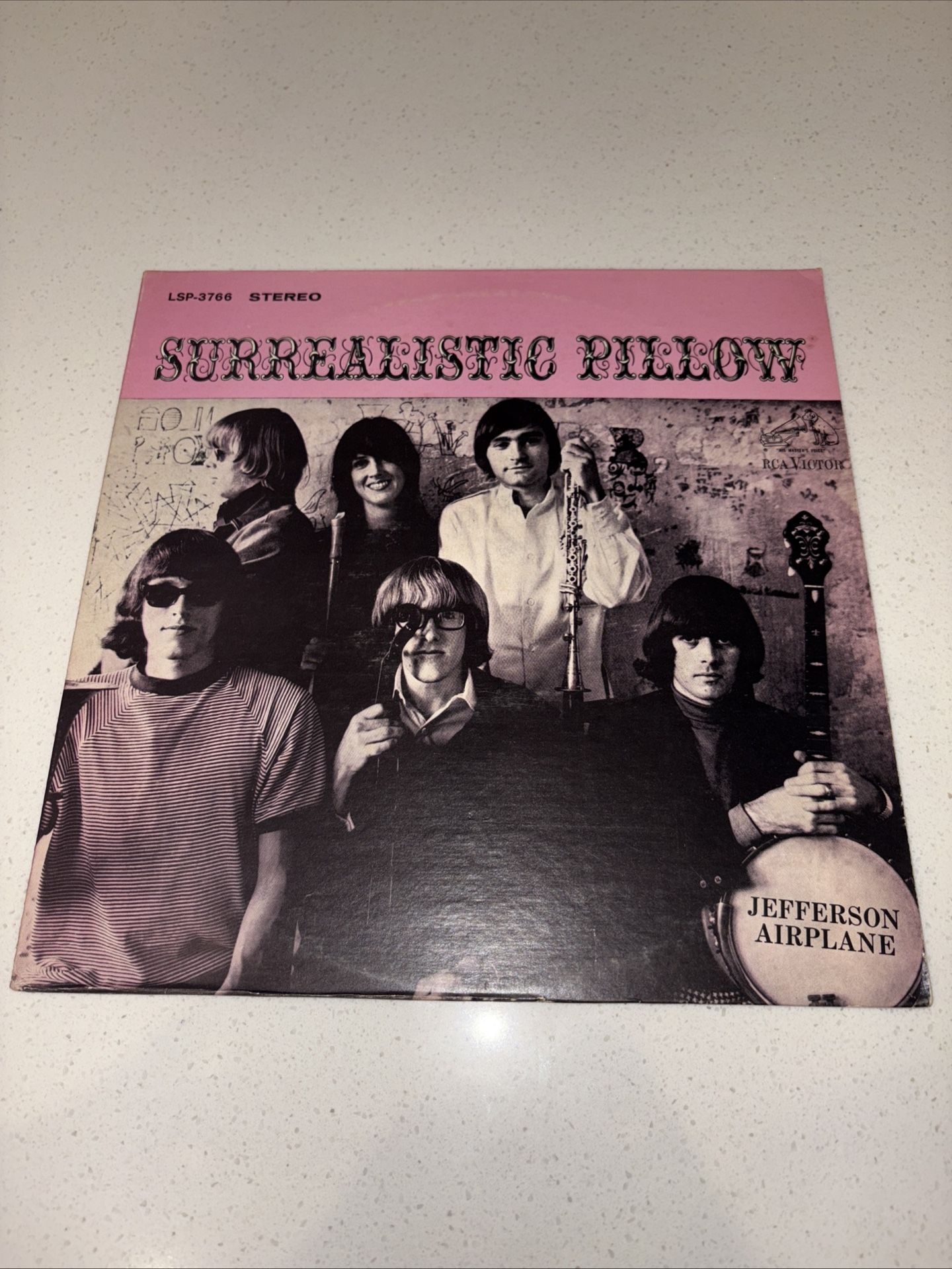 Jefferson Airplane. Surrealistic Pillow. 1977 Press. VG++
