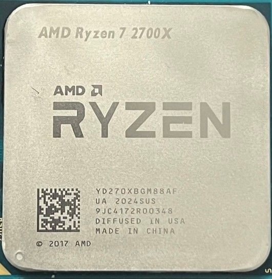 AMD RYZEN 2700X USED