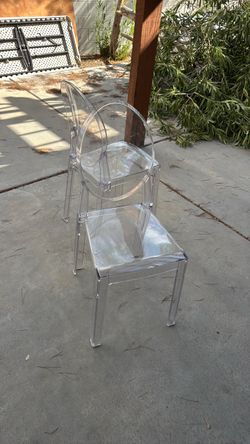 Clear chairs