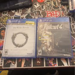 Sealed Ps4 Games $10 Each