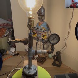 Steampunk Industrial Lamp