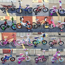 16 New Kids Bikes (Bulk Sale)