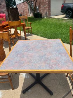 Table and 2 chairs
